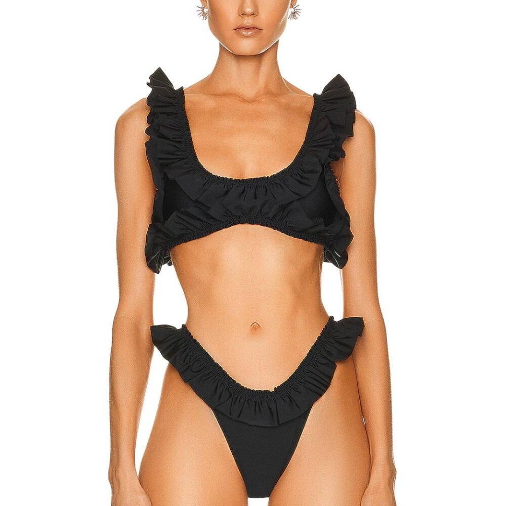 Alexander Wang Hybrid Bikini Dress in Black